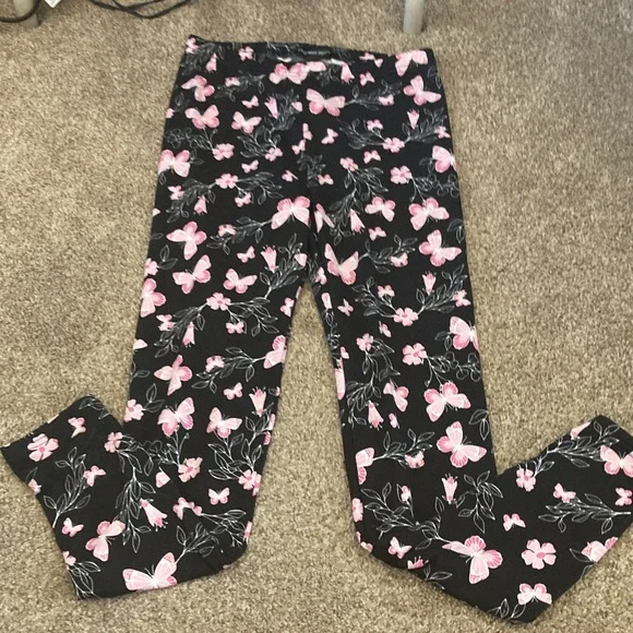Streetwear Society Black and Pink leggings - Picture 2 of 3